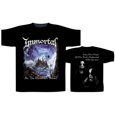 lmmortal "The Heart Of Winter" T-Shirt - Nordic Music Merch