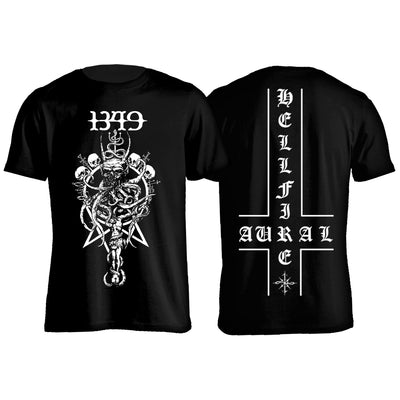 1349 - Skull Christ T-Shirt - Nordic Music Merch