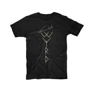 Gaahl's Wyrd Logo Black T-Shirt - Nordic Music Merch