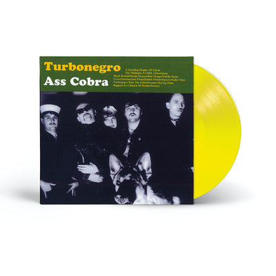 Turbonegro - Ass Cobra Transparent Yellow LP - Nordic Music Merch