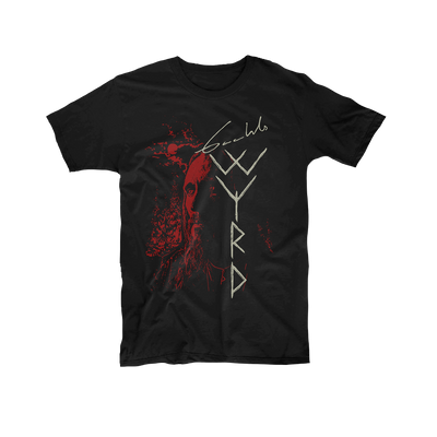 Gaahl's Wyrd - Gaahl Black T-Shirt - Nordic Music Merch
