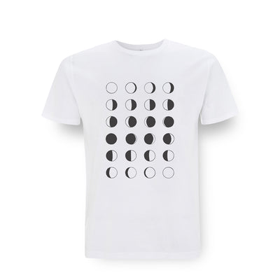 Eivør - Moon Phase T-Shirt (White, Unisex) - Nordic Music Merch