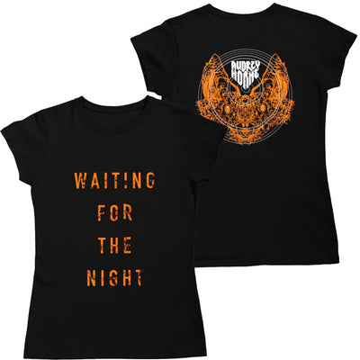 Audrey Horne "Waiting For The Night" Womens Loose Fit T-Shirt - Nordic Music Merch