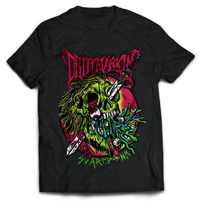 Drittmaskin - Beheaded Metalhead Coloured T-Shirt - Nordic Music Merch