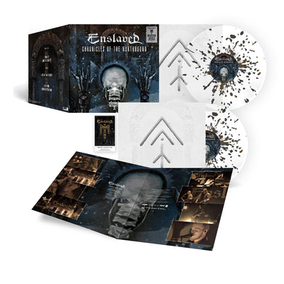 Enslaved - Chronicles Of The Northbound (Cinematic Tour 2020) 2x12" (Brown & Black Splatter) - Nordic Music Merch
