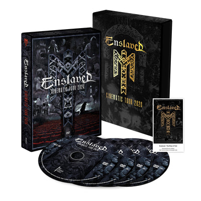 Enslaved - Cinematic Tour 2020 4xDVD (PAL) - Nordic Music Merch