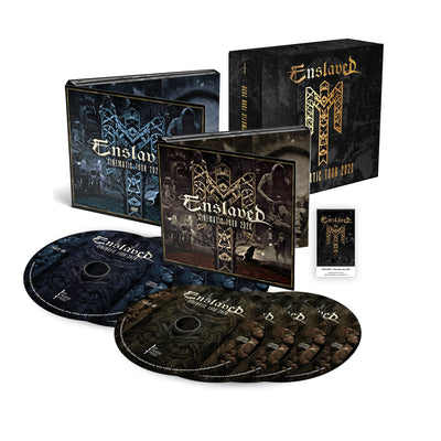 Enslaved - Cinematic Tour 2020 4xCD/4xDVD (PAL) Boxset - Nordic Music Merch