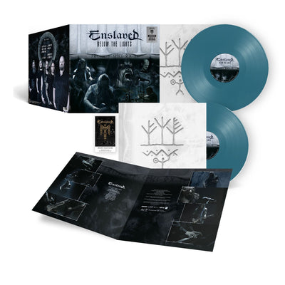 Enslaved - Below The Lights (Cinematic Tour 2020) 2x12" (Aqua Blue) - Nordic Music Merch