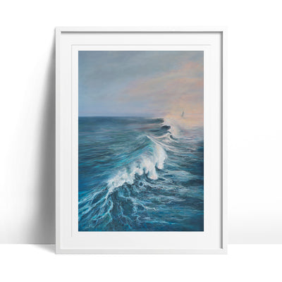 Eivør - Art Prints ‘Alduborðin 1 (Carried by Waves)’ (signed and numbered) - Nordic Music Merch