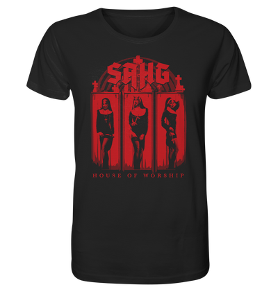 Sahg - House Of Worship - Organic Shirt - Nordic Music Merch