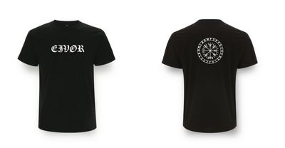 Eivør - Runes Design T-Shirt (Black, Unisex) - Nordic Music Merch